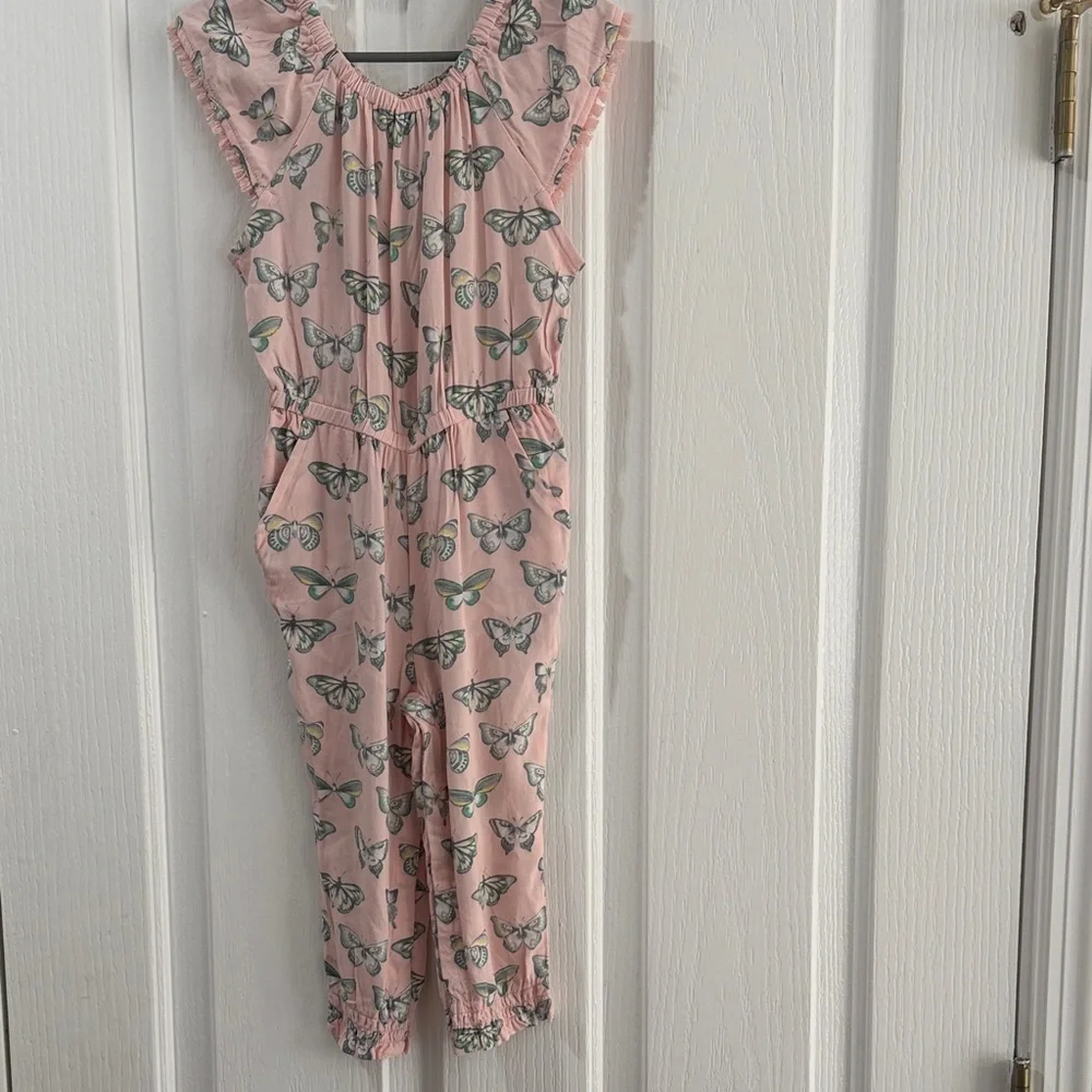 NWT Toddler Gymboree Pink Butterfly One Piece jumpsuit 12-18 months